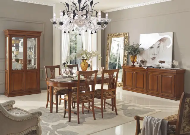 Sala da pranzo in stile classico italiano